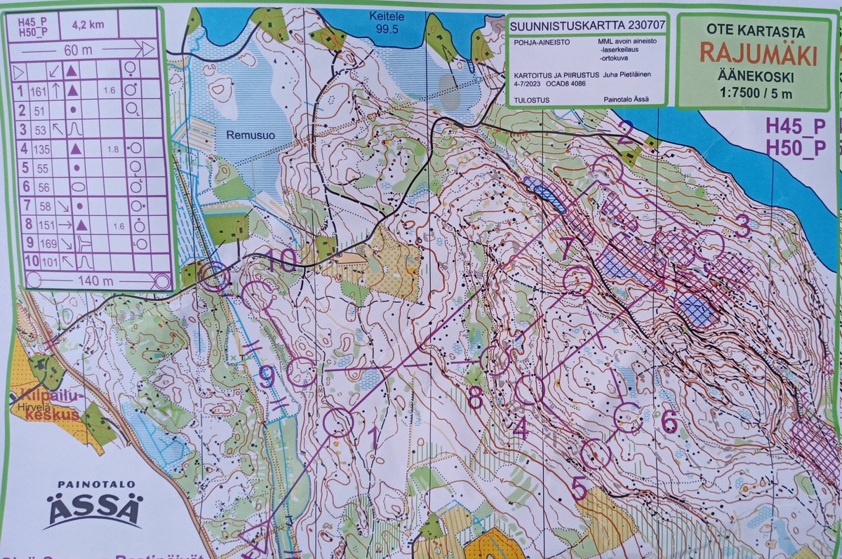 Sumiaisten Rajumäen penkat on rajuja. Kokemuksia lisää, ja opiksi, että pitää lenkkeilyä lisätä.