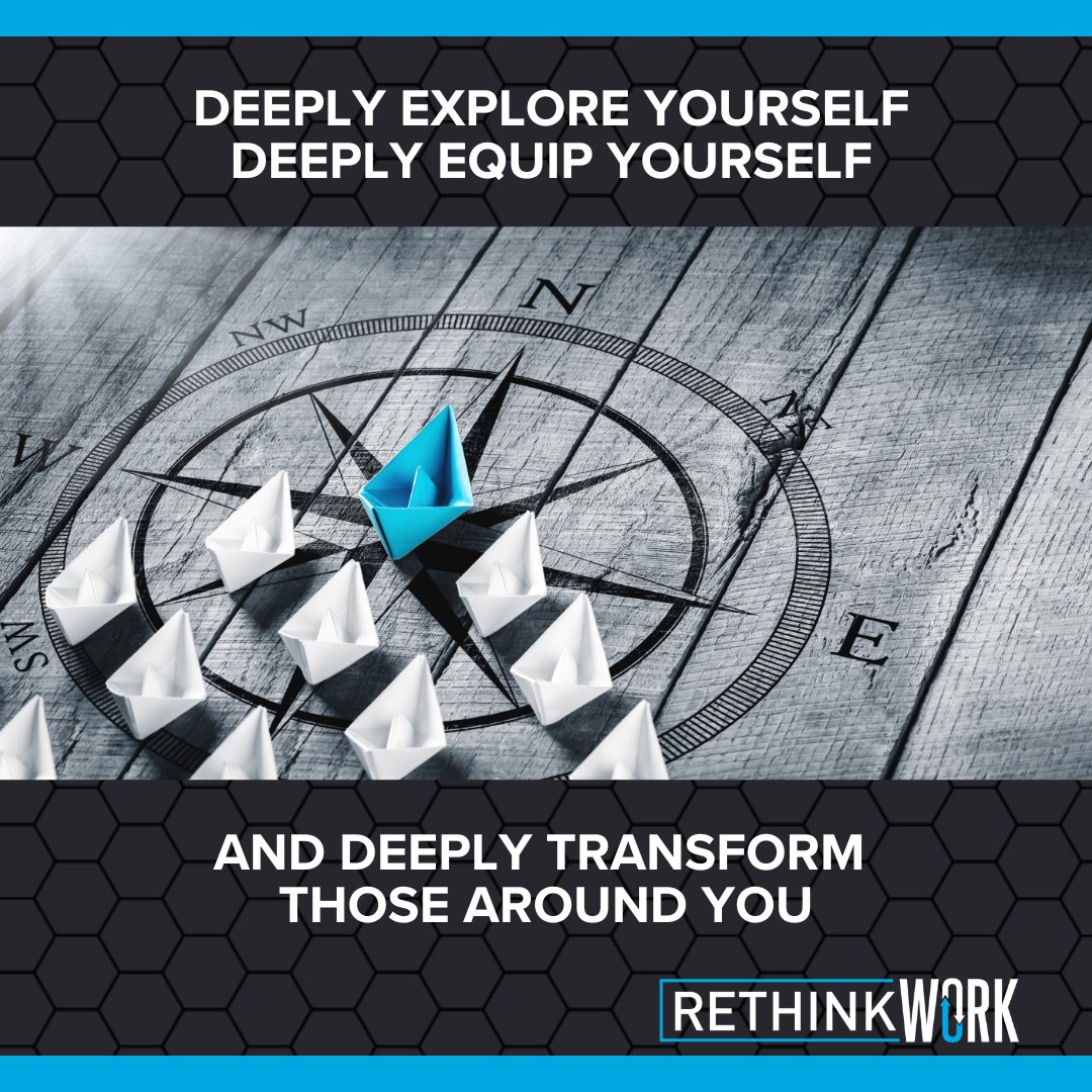 RethinkYourWork's tweet photo. Everybody needs a guide. RethinkWork will meet you where you are to help you get where you could be as a leader.

Ready to embark on your self-awareness journey? Let’s talk.

https://t.co/TMrahcK5R7

#leadership #leadershipdevelopment #selfawareness https://t.co/qyTuQhSxo4