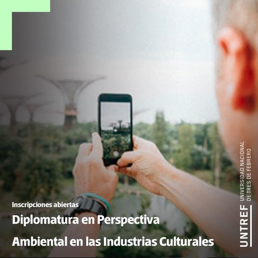 🌿🎨 ¡Inscribite en la Diplomatura en Perspectiva Ambiental en las Industrias Culturales!

<a href="/IndCultUntref/">IndustriasCulturales</a> <a href="/CulturaNacionAR/">Cultura Nación</a>