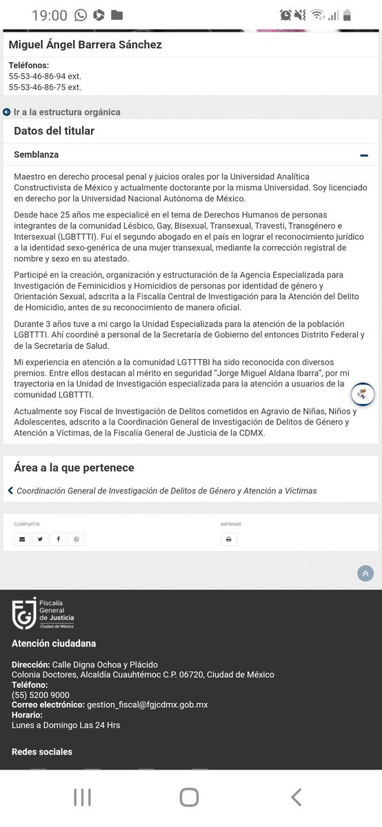 marield87's tweet photo. Esto también es corrupción 👇🏽

El misógino Miguel Ángel Barrera  Sánchez, es un servidor público de la @FiscaliaCDMX que se la vive persiguiendo a las madres y ahora veo, tiene cero especialización en género e infancia. https://t.co/1nfkZpBfsH