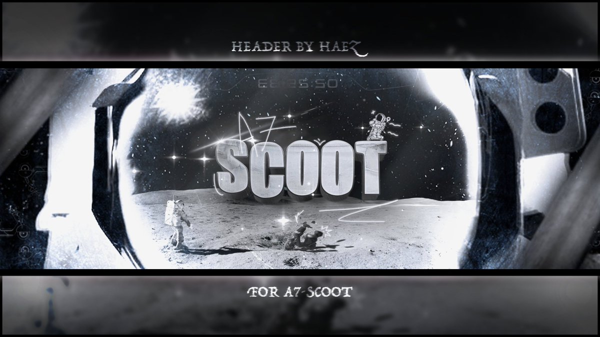 HaezGFX's tweet photo. 🛵 Space scooter header for A7 Scoots 🛵

Support appreciated, as always! ♥️🌌

#ArriveUp https://t.co/MXitU6ymWb