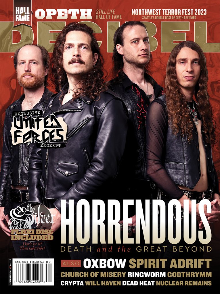 What a surreal moment. Infinite gratitude to Decibel Magazine and everyone who has supported us over the last 15 years of madness.