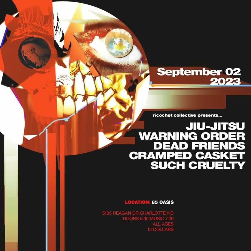 FIRST CRAMPED CASKET SHOW COMIN IN HOT