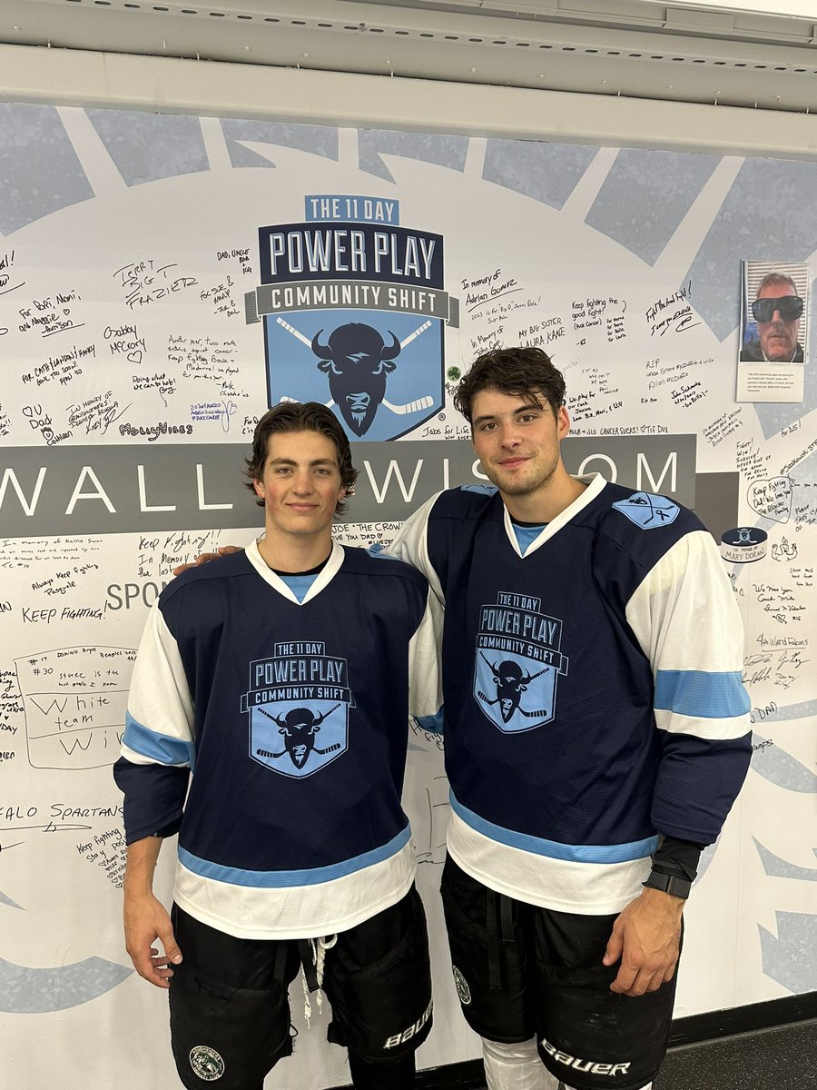 RidertownUSA's tweet photo. Feel Good Friday.
A huge shout out to  the Lesakowski family @11daypowerplay a non-profit supporting cancer research. The 11DPP ended its seventh year and has raised over  $10M to fight cancer. Over 2300 players inc. @ryanwalsh_21 , @liamlesakowski4 and Liam’s billet family . https://t.co/X3F8k6QjPx