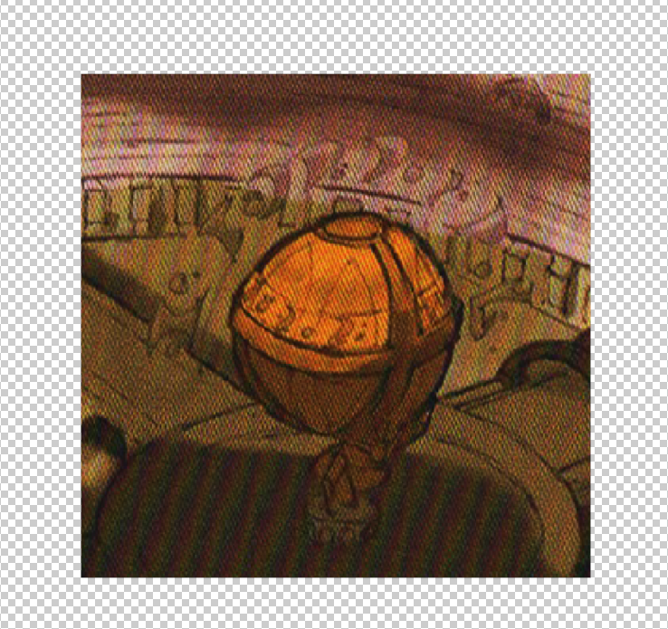 Hello people, can anyone read what is written above the globe? I made it more readable, but it just doesn't seem right. Maybe it is mirrored?

It could be something cool. Or potentially gibberish. But we can not know yet.