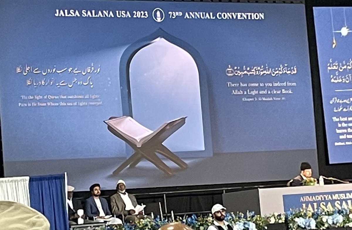 Opening session started
#JalsaSalanaUSA 
#JalsaUSA