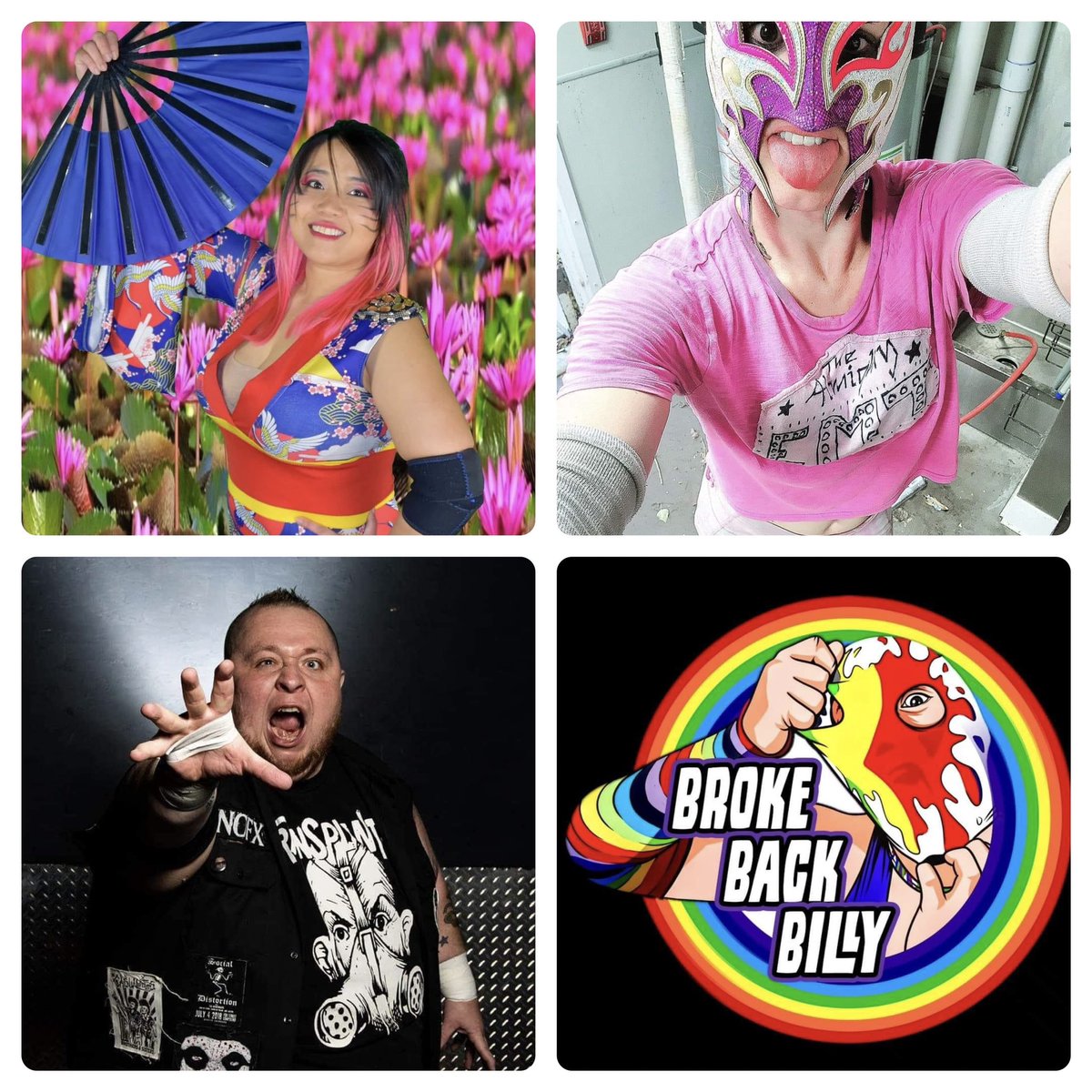 PrimosWrestling's tweet photo. Tonight AEROLUCHA Show!! 
@aeroboyoficial vs #iamtheprovider @JoeMcDougal 
@GrimmLilith vs Kay Davver 
@TyraRussamee + Lady Legacy vs @BigDaddyCrash00 + Broke Back Billy 
Many more matches ! 
Grab your tix! 
https://t.co/RKJ8ALhVCW

#luchalibre #softcore #hardcore #prowrestling https://t.co/PsraE1qLf8