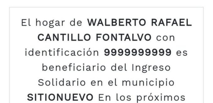 mane_sabio's tweet photo. #IngresoSolidario
#EstamosConCielo
#VickyDavila
#BancoAgrario
Cielo Rusinque destruyó años de corrupción, beneficiarios fantasmas, fallecidos que cobraban
Cobraban las c.c1111111-
22222222
Se les cayó el negocio socio
#CulpaDePetro https://t.co/7DJ5a3cnyl