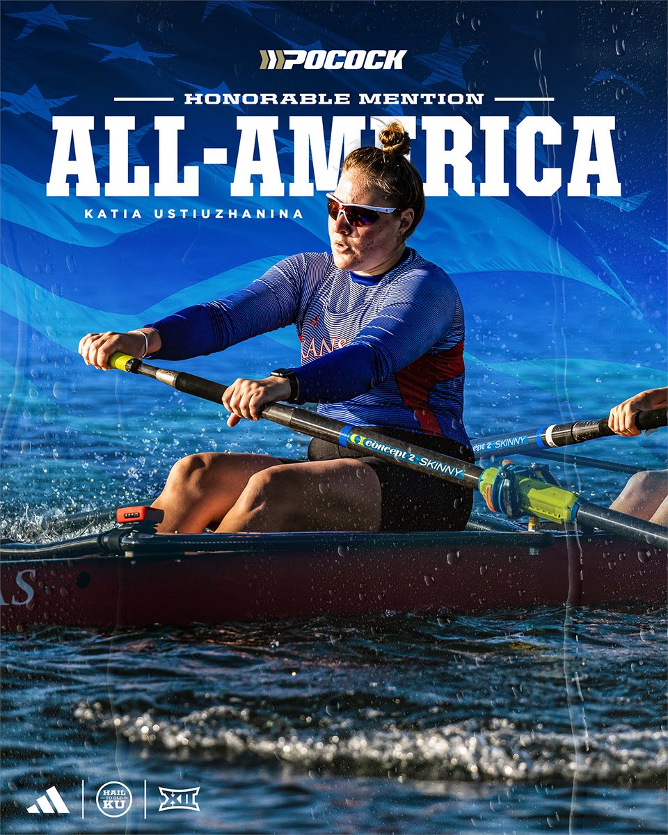 KU_Rowing's tweet photo. Add Honorable Mention All-America to the list of honors for Katia!

More → https://t.co/rE0TaXfnXn https://t.co/7Wk5ktPA5k