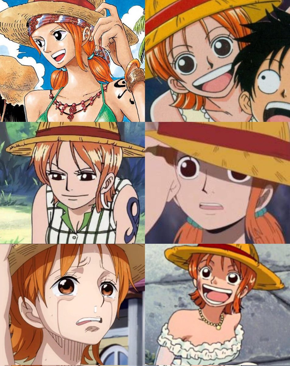 One Piece Nami Evolution HAWKPIECE on Twitter: "Nami is literally the best girl specially within the ONE PIECE world , She embodies The spirit of adventure perfectly unlike Robin also her personality doens't revolve around simping