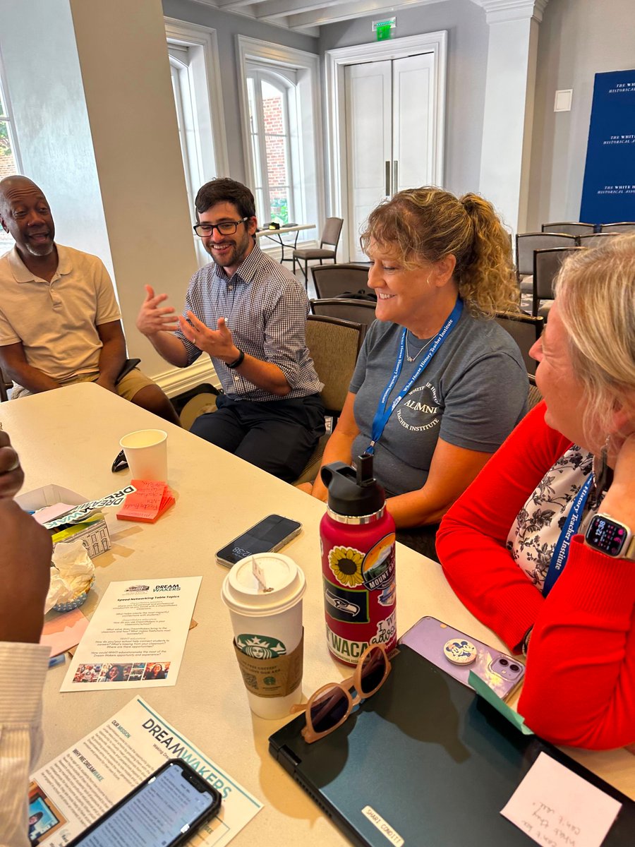 DreamWakers (@dream_wakers) on Twitter photo Today, we had the opportunity to share about DreamWakers with educators across the U.S. through the <a href="/WhiteHouseHstry/">White House History</a>'s Teacher Institute in Washington, DC! We are so honored to partner with WHHA and cannot wait to welcome new educators into our DW community! 🌟 Today, we had the opportunity to share about DreamWakers with educators across the U.S. through the <a href="/WhiteHouseHstry/">White House History</a>'s Teacher Institute in Washington, DC! We are so honored to partner with WHHA and cannot wait to welcome new educators into our DW community! 🌟