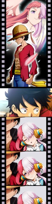 ルフィ　ウタ ONE PIECE FILM RED」ルフィ＆ウタが「MORE」9月号増刊・表紙に