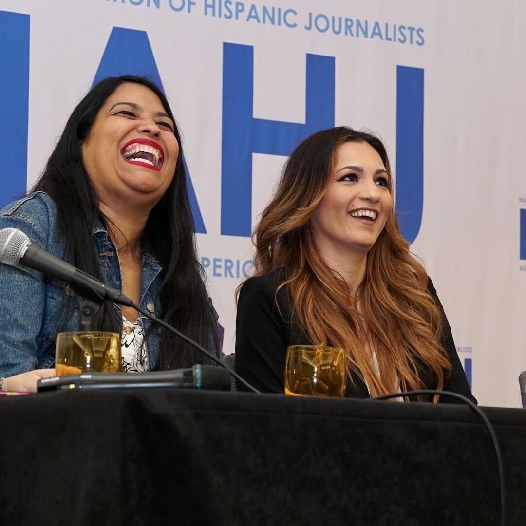 “Everyone has a voice on my team, that’s really important to me as a leader. You make sure that everyone gets to have a say” says CNN Executive Editor of Breaking News @VeronicaRochaLA at the “Latina Leaders: How to Advance and Thrive in News Management” panel at #NAHJ2023