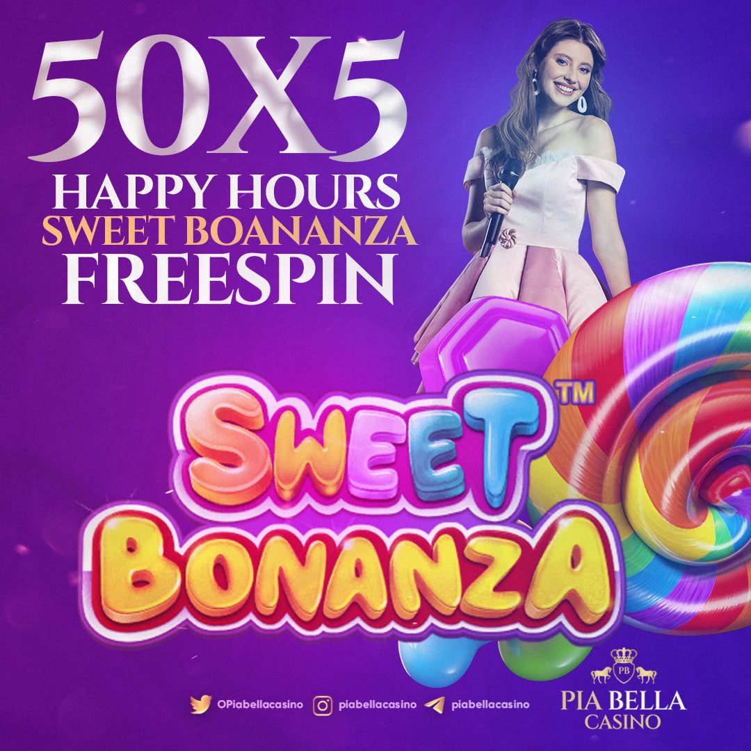 🍭Happy Hours 50x5 Sweet Bonanza Freespin.!🍭 1-) 15 Temmuz 12:00 - 23:59 saatleri arasında minimum 500₺ ve üstü yatırımlarınıza 5₺ değerinde 50 Sweet Bonanza Freespin Hediye! 2-) Freespinlerinizi Sweet Bonanza oyununda kullanabilirsiniz. 3-) Her spin değeri 5₺ olmaktadır.…
