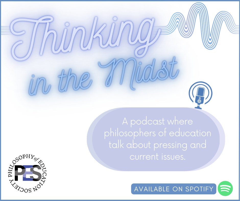 Have you listened to "Thinking in the Midst," PES' podcast? 19 Episodes out so far. Check out one today: podcasters.spotify.com/pod/show/derek…