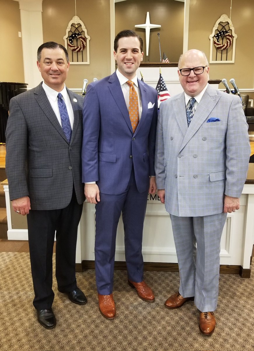 Enjoyed spending some time this week, while preaching in the revival meeting in Frederick, MD with <a href="/JohnMarkSeay/">John Mark Seay</a> ! So appreciate young preachers who have BOTH, a strong stand, and a sweet spirit!
#RealDeal #NextGeneration