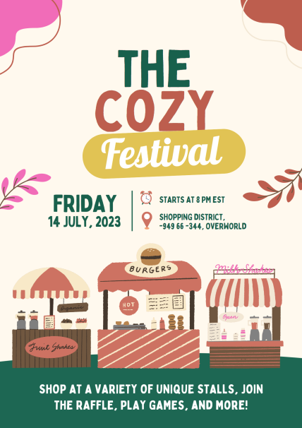 cosmpupdates's tweet photo. hey guys! i'm so sorry, I kinda forgot twitter existed, haven't been on it much! so here is a very very late reminder of the festival tonight!! if you aren't sure what time this in in your time zone, let me know! https://t.co/WimiVUEdjU