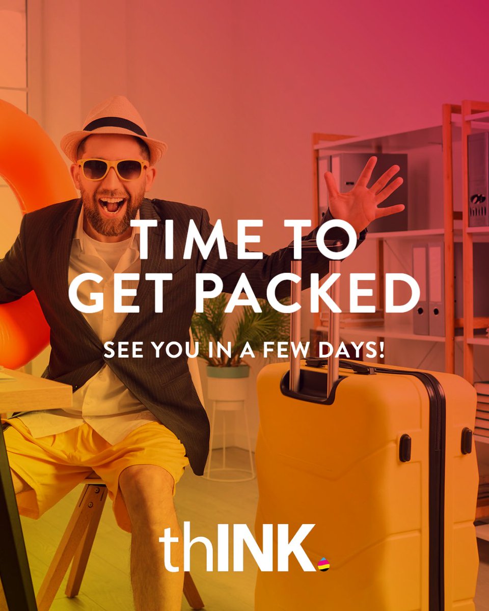 GET PACKED! It's time to come together in Boca Raton, Florida for another amazing thINK Ahead 2023 conference — take a look at what's in store! bit.ly/3pFvhhx #InkjetPrinting
#thINKAhead2023 <a href="/Canon_Solutions/">Canon Solutions</a>