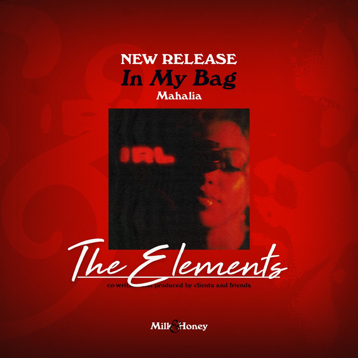 milkhoneyla's tweet image. Check out ‘In My Bag’ from Mahalia’s new album ‘IRL’, co-written and produced by clients and friends The Elements
#TheElements #Mahalia #milkandhoney #hitsongs