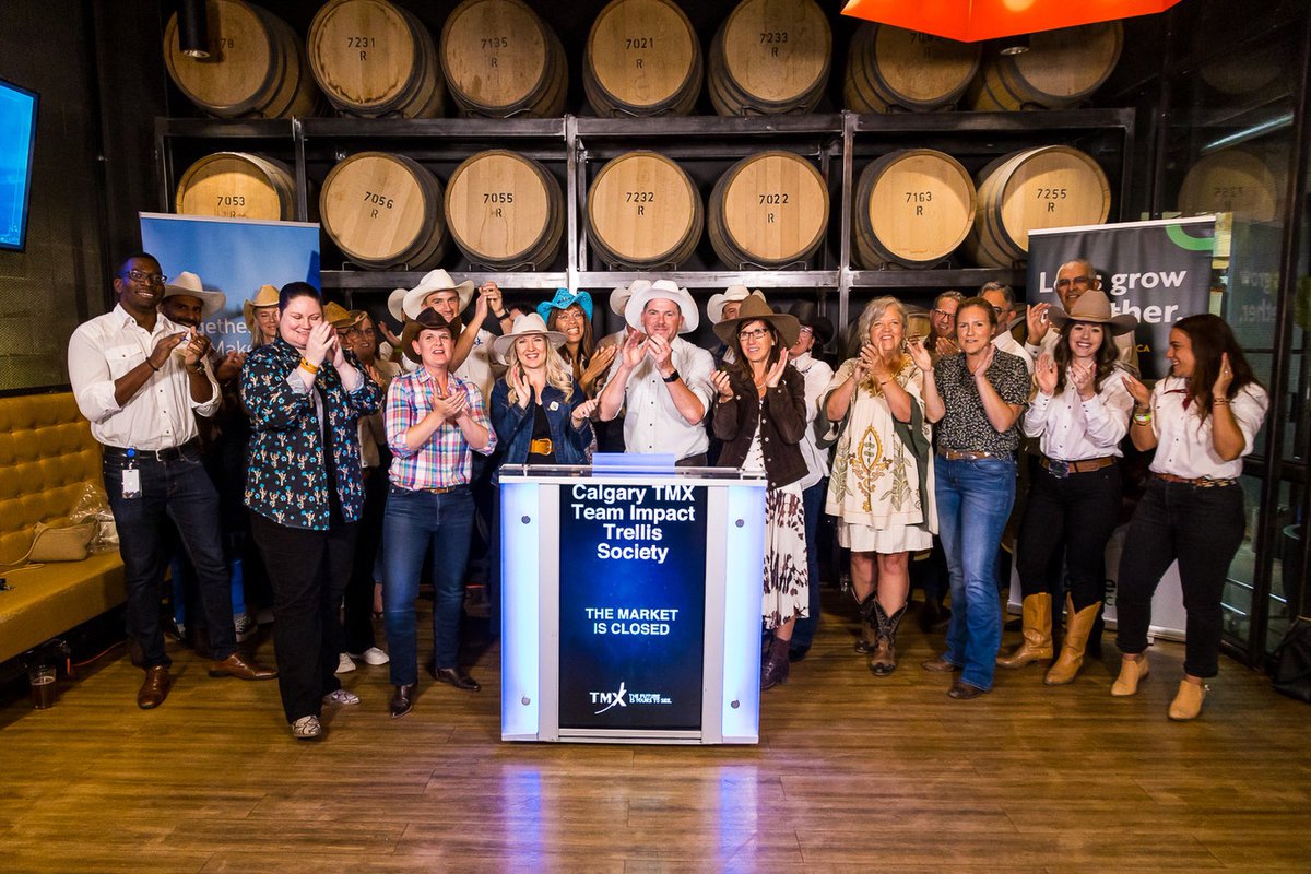 TrellisYYC's tweet photo. We are honoured to be selected as the TMX Impact Partner for the Calgary region for 2023. A big THANK YOU to @TMXGroup for investing in our work to end youth and family homelessness. Together we’ll continue supporting people to flourish for generations to come. https://t.co/jKObCDVZRl