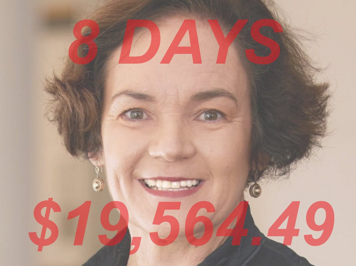 MrRexPatrick's tweet photo. It’s been EIGHT DAYS since the #RoboDebt Royal Commission reported. In that time Kathryn Campbell has accumulated $19,564.49 in salary, courtesy of taxpayers. That exceeds the total amount of financial assistance unemployed people are provided with for an entire year. 1/2 #auspol https://t.co/yFsmwzhnhn