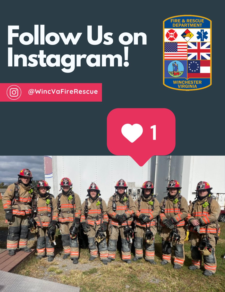 WFRD now has an Instagram! Follow us @WincVaFireRescue
 instagram.com/wincvafireresc…

#WFRD #CityOfWinchester