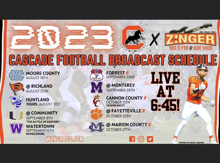 Cascade athletics tweet media