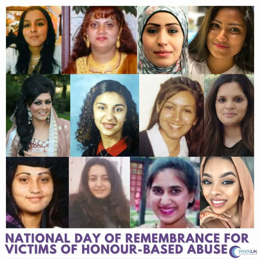DAHAlliance's tweet photo. 1/2 Today is the annual #DayOfMemory where #WeRemember all those lost to wrongly called ‘honour’ killings. started by @KNFMHBV this marks the birthday of Shafilea Ahmed, murdered by her parents in 2003. 
 “Shafilea was an amazing friend who no matter what her situation was would https://t.co/ZCmToOyDDJ