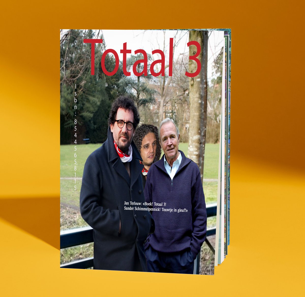 Hi Gijs, fijne vakantie! Ik kom net terug van vakantie en heb bij de gezamelijke BBQ, #Totaal3 gelezen! Wat een prachtig boek en zo'n originele titel ook. Marcel zal wel jaloers zijn, verkoopt erg goed. @gijgro @MvanRoosmalen #Totaal1 #Totaal2 #marcelengijs @weereendag