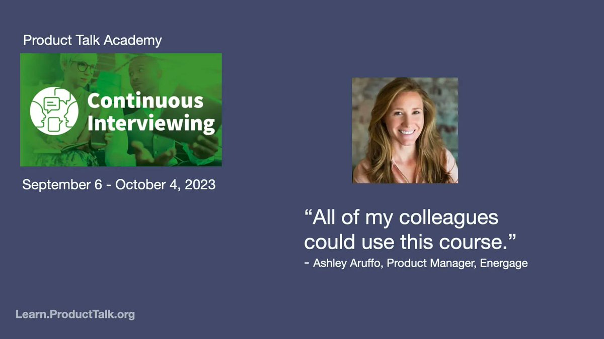 The key to interviewing well is to distinguish what you are trying to learn (your research questions) from what you ask in the interview (your interview questions). 

Interview questions elicit specific stories. 

Learn how: bit.ly/3XEfdaO

#prodmgmt #ux #engineering