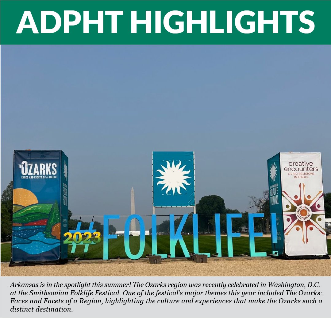 Arkansas Department of Parks, Heritage and Tourism tweet media