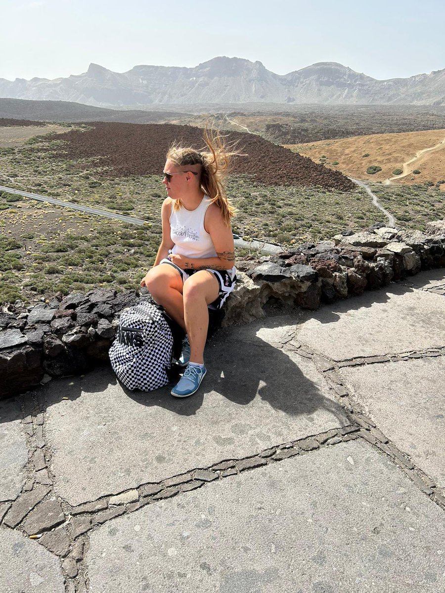 July so Far: 1 Month, 2 Volcanoes 🌋 
1&amp;2 - Nea Kameni, Santorini
3&amp;4- Teide, Tenerife 
Very happy Lauren :)
