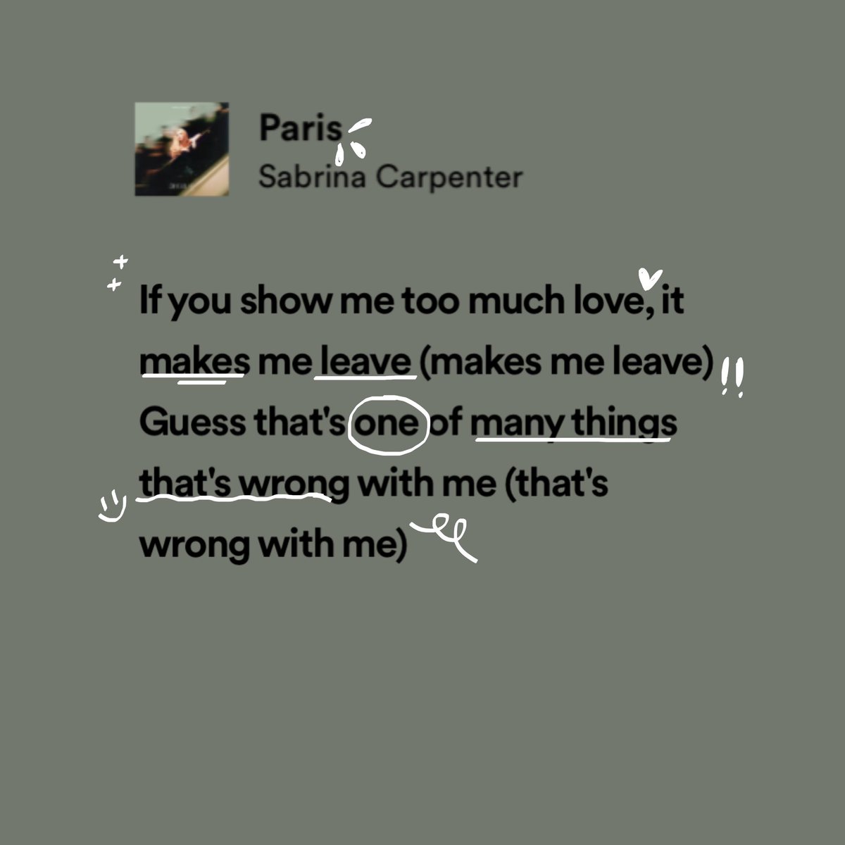 paris by sabrina carpenter