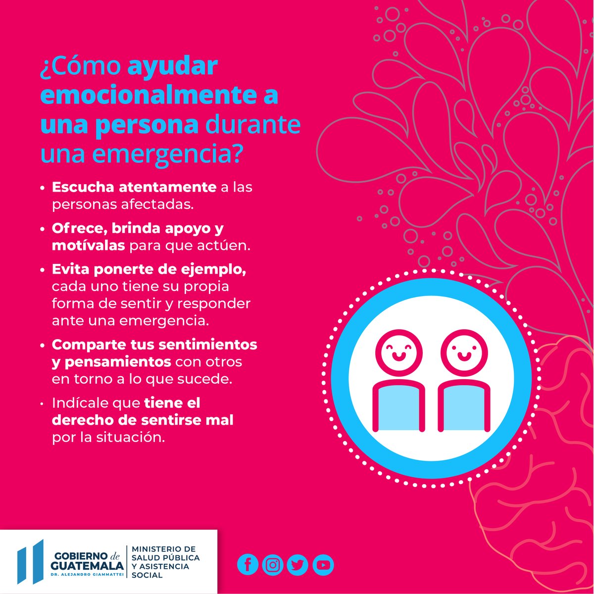Ministerio de Salud Pública on Twitter "¡No descuides tu salud mental