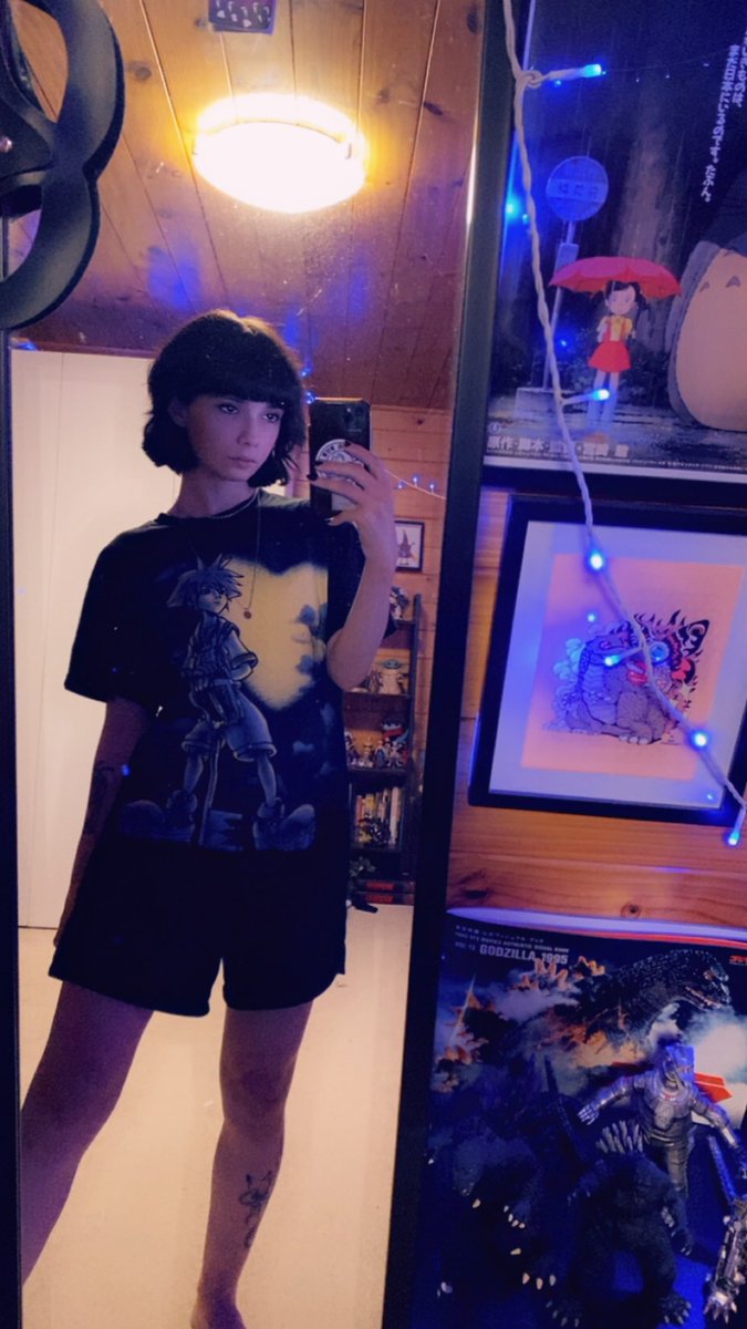 obnoxiously singing simple and clean in my obnoxiously large kingdom hearts shirt