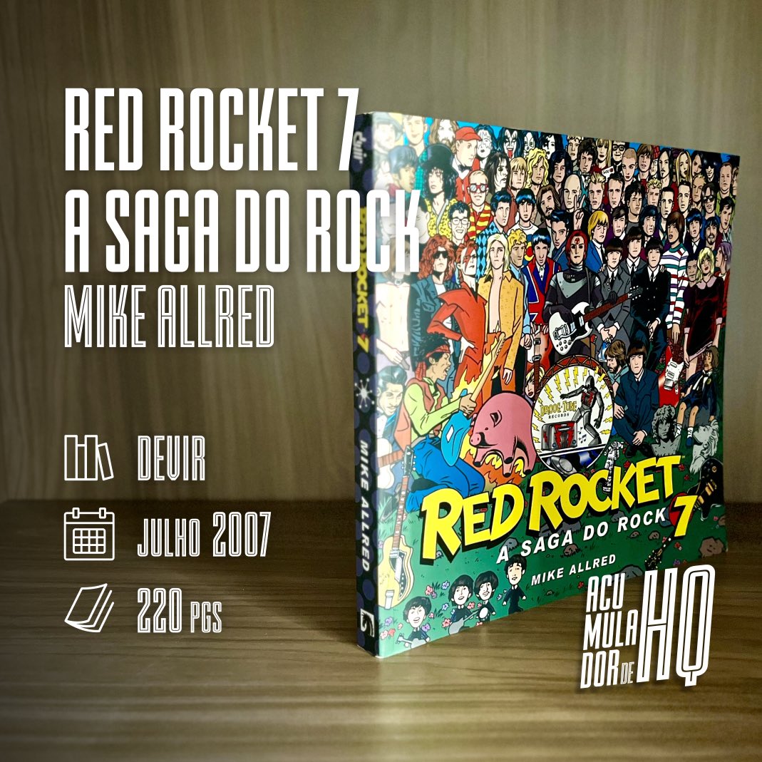 AcumuladorDeHQ's tweet photo. Um alienígena vem ao planeta Terra e acaba fazendo sucesso tocando Rock, pensou Ziggy Stardust? Errou, é nada mais nada menos que Red Rocket 7 e sua capa Sgt Peppers.
#redrocket7 #redrocket #rocket7 #rock #diadorock #darkhorse #quadrinhos #hq #comics #acumuladordehq https://t.co/ylquKYrpVH