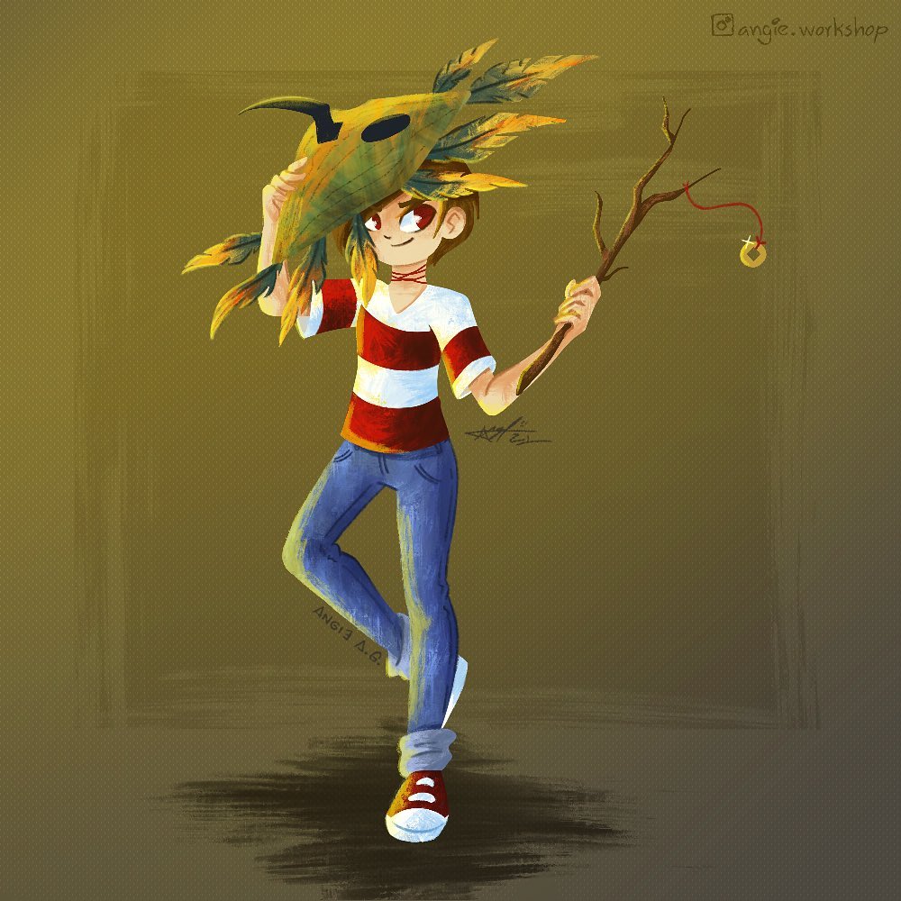 Angie_Workshop's tweet photo. #characterconcept with a mystery mask.
#characterdesign #characterart #illustration https://t.co/ugU6voAFwj