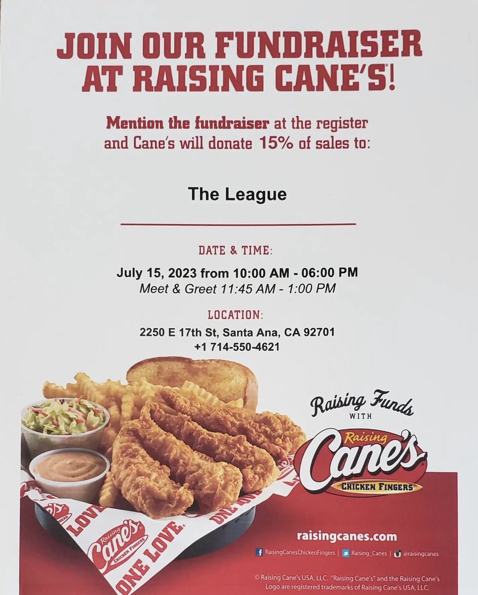 huunt's tweet photo. Come see Eliza and her 1st place teammates at Raising Canes on Saturday. Meet and Greet starts at 11:45 am. @SUHornetsSB https://t.co/pyHH90wLcR