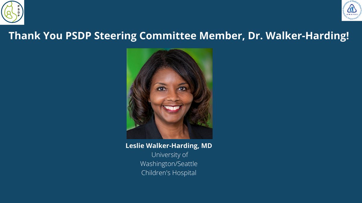 @PSDP_AMSPDC thanks Steering Committee Member, Dr. Walker-Harding, for her service with the PSDP administration! We are truly grateful for her time, feedback, and mentorship to PSDP fellows. We look forward to continue working with her! @amspdc @SalliePermar @AskTeendoc
