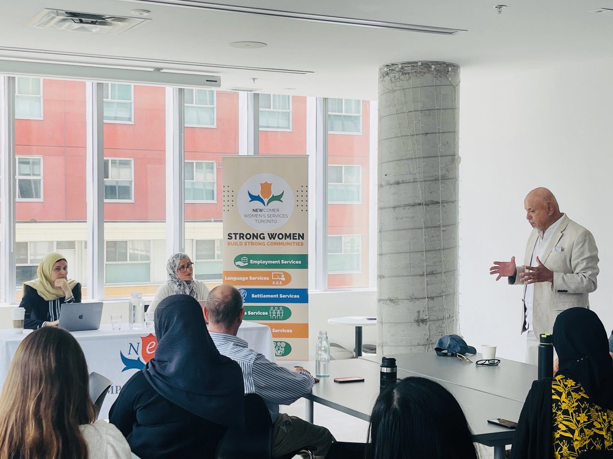 It was a pleasure hosting <a href="/AmiraElghawaby/">Amira Elghawaby</a> for a Meet &amp; Greet <a href="/NEW_Employment/">Newcomer Women's Services Toronto</a> where we discussed ways to supporting the Muslim community and addressing Islamophobia.