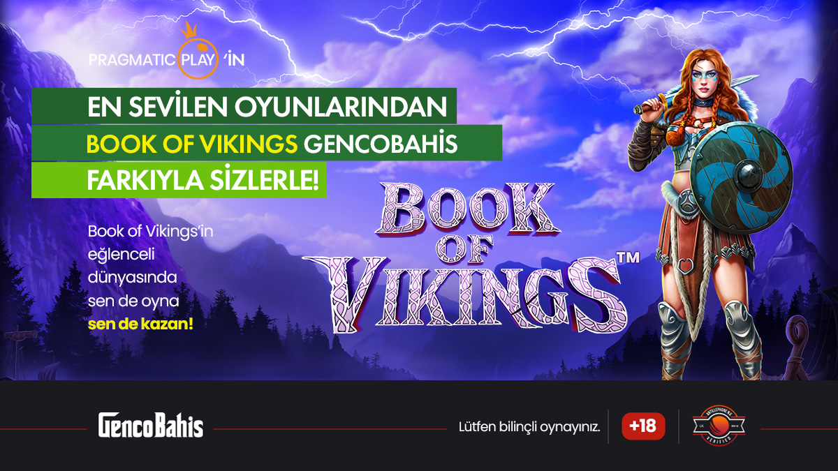 Miğferinizi kapın ve Viking kültürünü benimsemeye hazırlanın! 🔱

🎰 En iyi slot oyunları Genco’da!
🤩 Rekor kazançlara var mısın?

Her gün 500₺'ye kadar %50 nakit slot bonusu Genco'da! 🎁  

GencoBahis 👉🏻 shoort.us/gencobahis

#GencoBahis #Slot