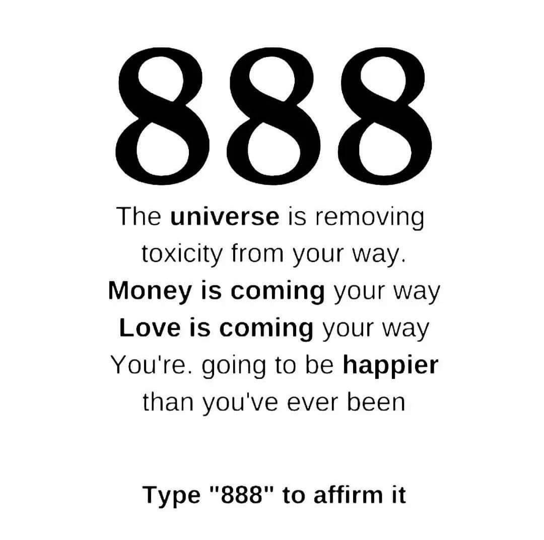 Type '888' to Affirm!!!