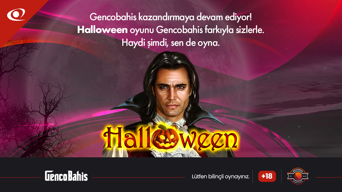 Amusnet'in seçkin slot oyunu Halloween ile kazanmanın tadını çıkar! 🎃 

🎰 En iyi slot oyunları Genco’da!
🤩 Rekor kazançlara var mısın?

Her gün 500₺'ye kadar %50 nakit slot bonusu Genco'da! 🎁  

GencoBahis 👉🏻 shoort.us/gencobahis

#GencoBahis #Slot