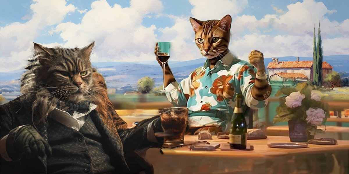 EvilKimau's tweet image. - I'm so glad we're finally getting out of the house tonight. I'm tired of drinking alone.
- you ain't lion
#badJokes