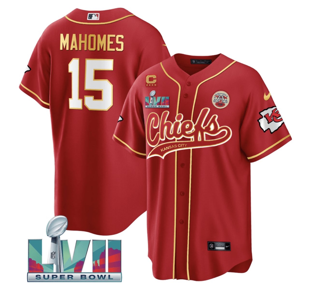 Jersey Plug on Twitter "Kansas City Chiefs custom baseball jerseys 🔥⚾️ Any player can be done