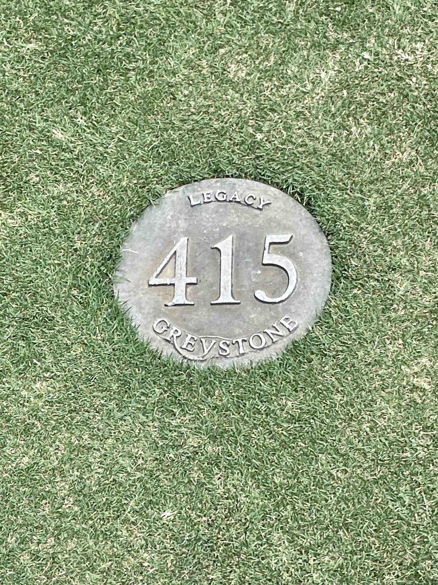 GolfchaseTB's tweet image. Kudos to the Superintendent and their team @greystonegcc  - The course conditioning was spectacular! The Legacy course is a beautiful tree lined layout in the hills surrounding Birmingham Alabama.  #superintendent #thelegacycourse #greystone