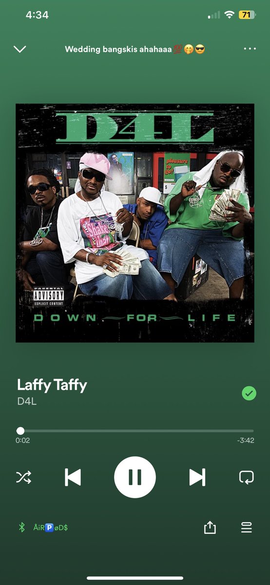 i remember bumping this song in the 5th grade on my coby mp3 player and I had absolutely zero dam reason to be reciting the lyrics to this song word for word