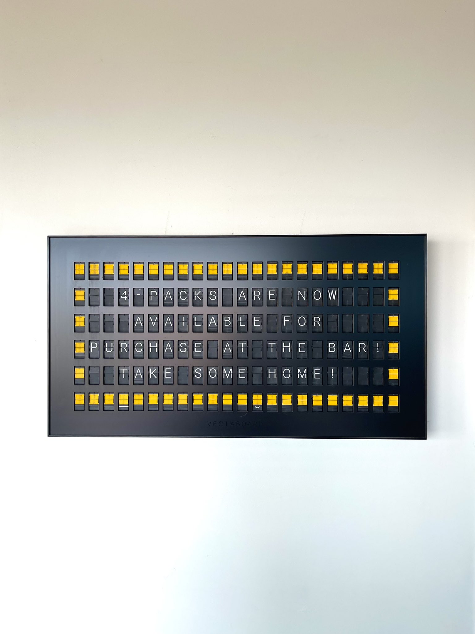 Vestaboard Flips Out as an Artfully Smart Messaging Display