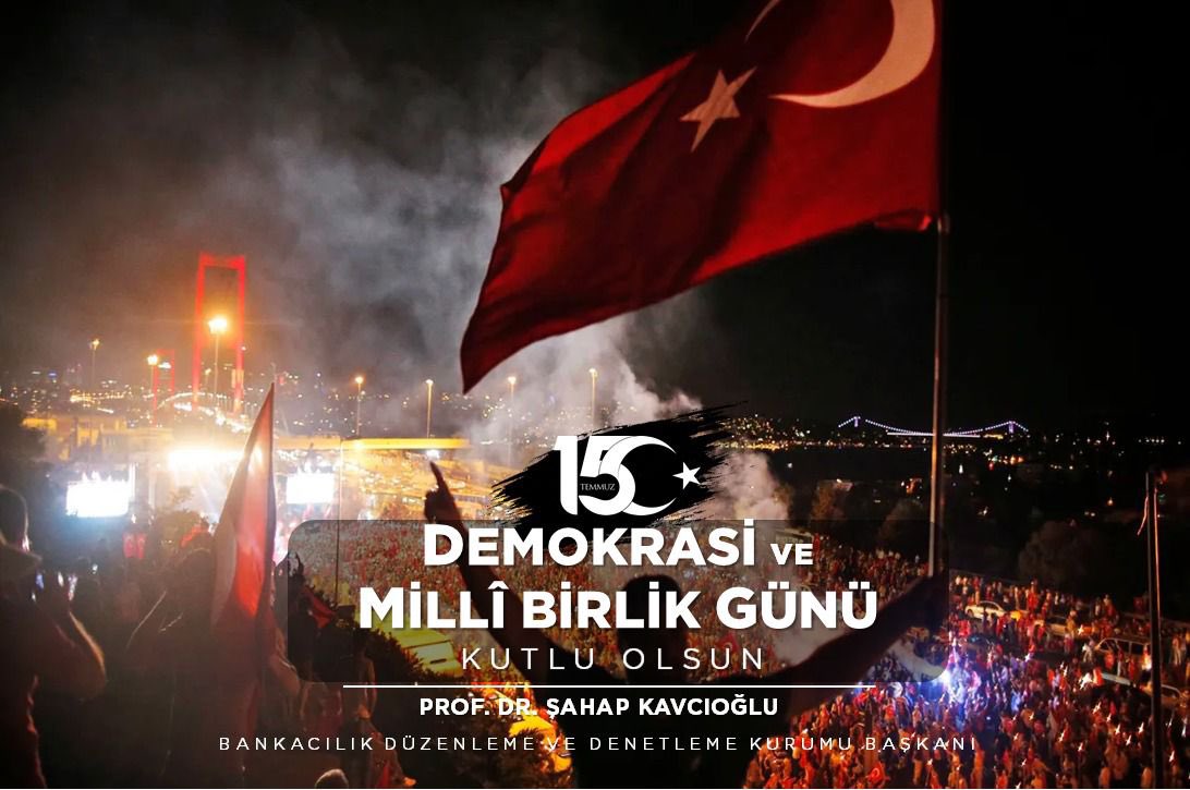 Kutsal Vatanımız uğruna canlarını feda eden aziz şehitlerimizi rahmetle, kahraman gazilerimizi minnetle yâd ediyorum.
#15Temmuz