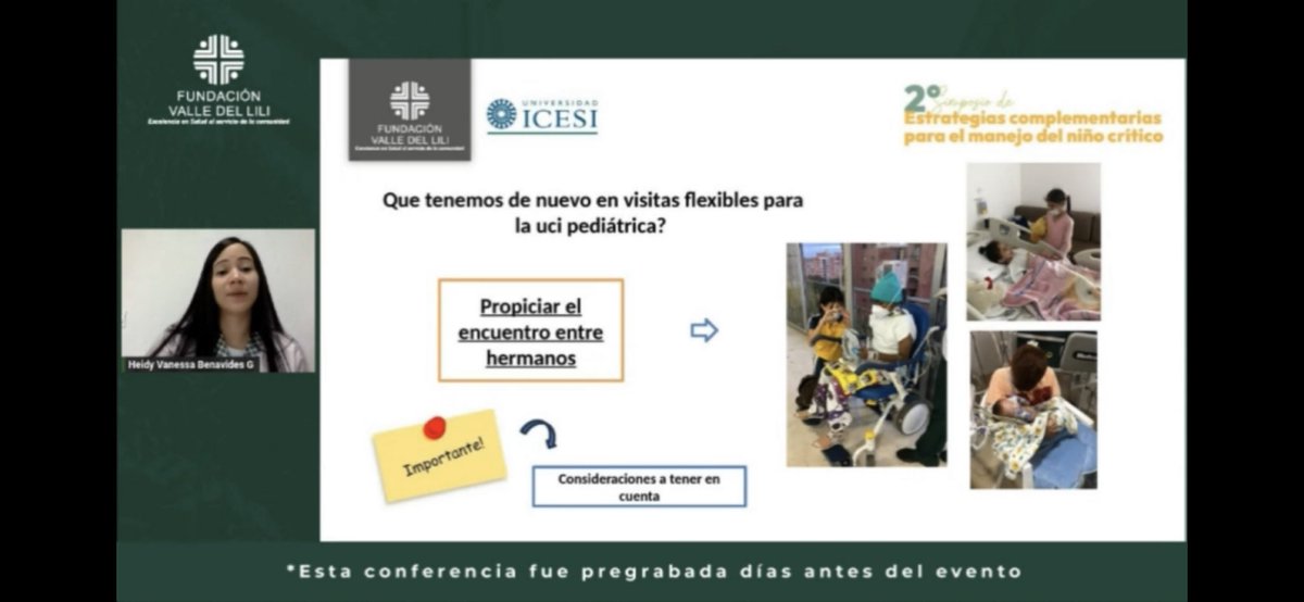 Heidy Benavides, nos confirma que la flexibilidad en las visitas de la flia a ucip  deben ser estandarizada y con  cultura y proceso establecidos mitigar todas las barreras que puedan generarse . No hay excusa para no intentar el 24/7 y las puertas abiertas❤️ 
#crecep